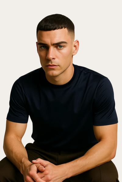 Navy Imperial Theo Tee