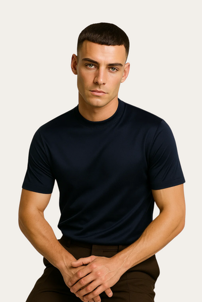 Navy Imperial Theo Tee