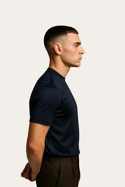 Navy Imperial Theo Tee